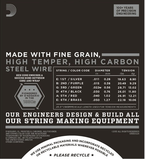 D'Addario ECG24 (obrázek 3)