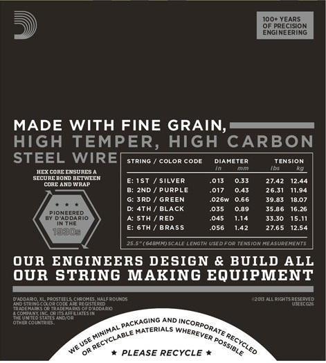 D'Addario ECG26 (obrázek 3)
