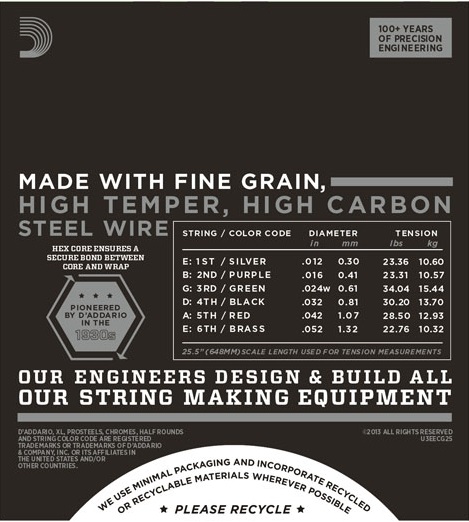 D'Addario ECG25 (obrázek 3)