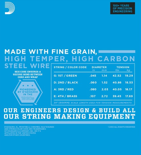 D'Addario EXL170BT (obrázek 3)