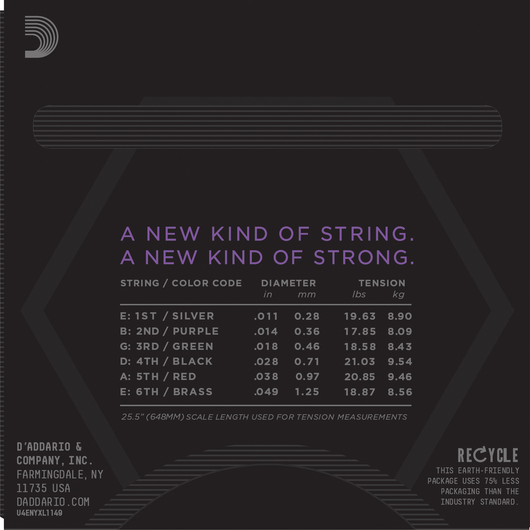 D'Addario NYXL1149 (obrázek 3)