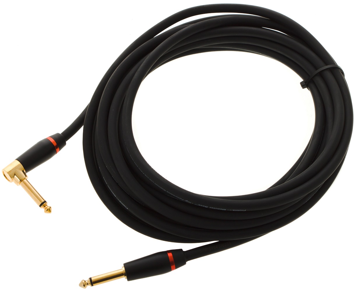Levně Monster Bass 12' Instrument Cable Angled