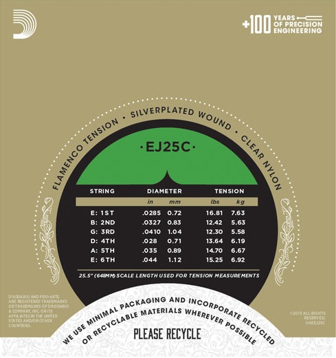 D'Addario EJ25C (obrázek 3)