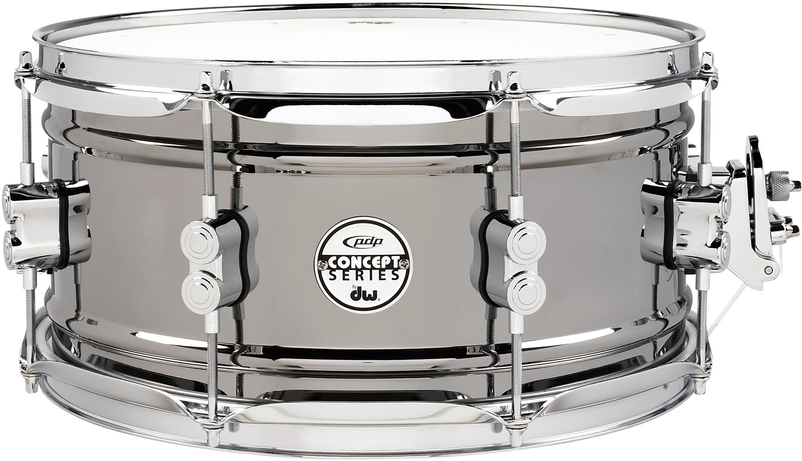 Levně PDP 13"x6,5" Concept Black Nickel snare