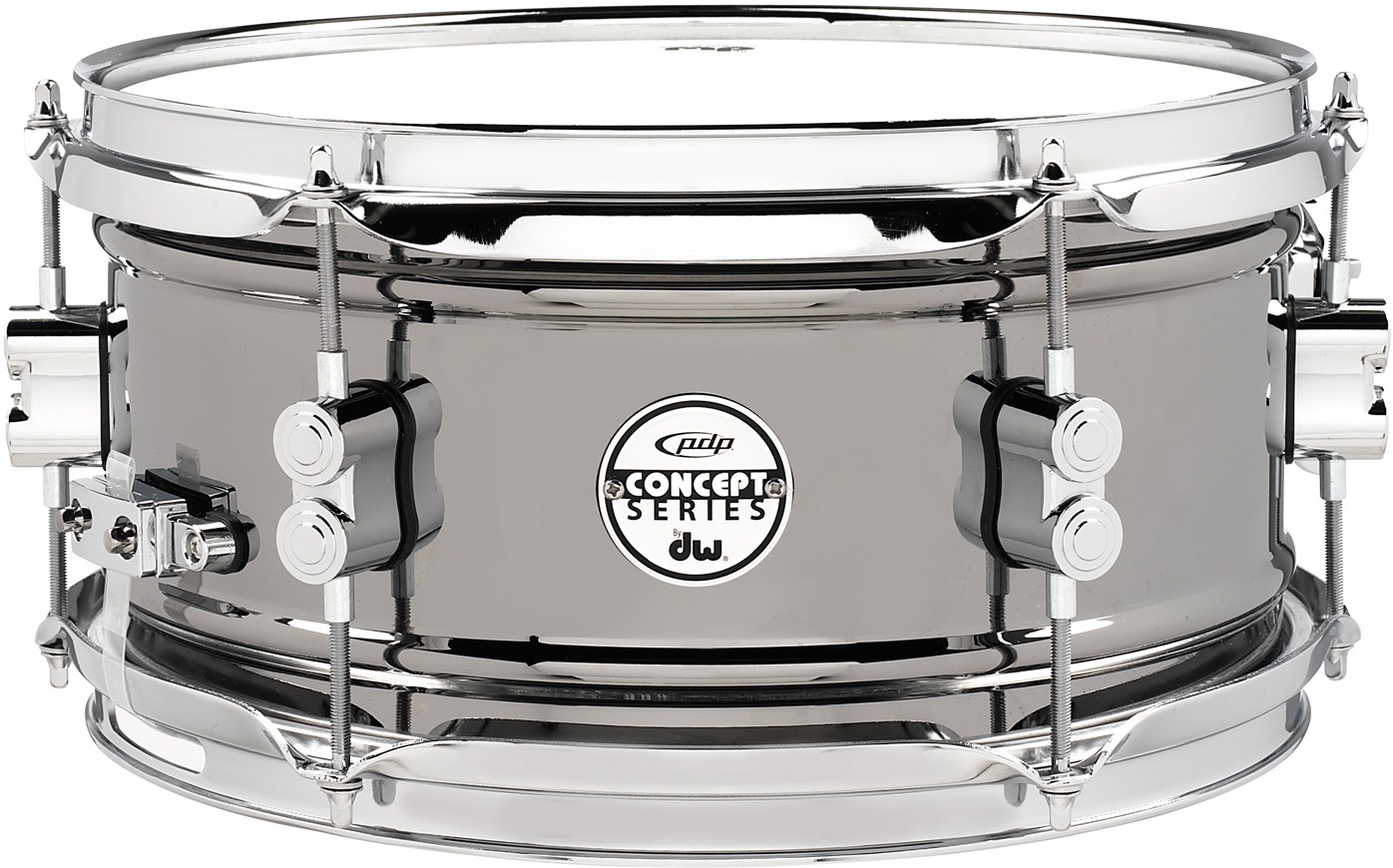 Levně PDP 12"x6" Concept Black Nickel snare
