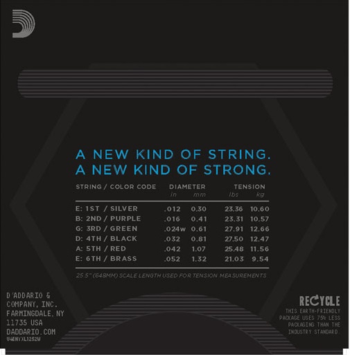 D'Addario NYXL1252W (obrázek 3)