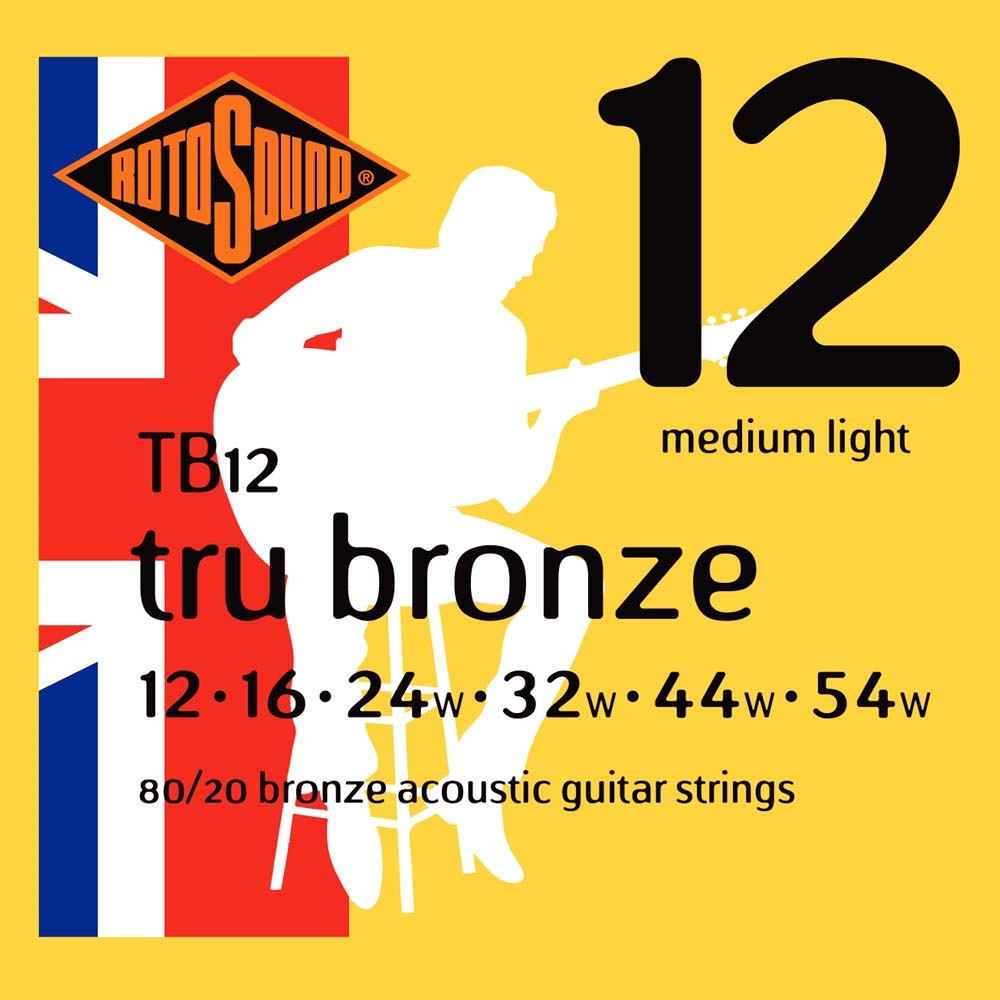 Levně Rotosound TB12 Tru Bronze