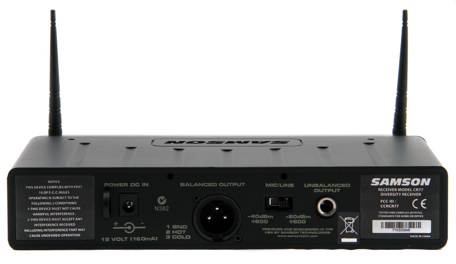 Samson AirLine 77 Headset System QE E2 (obrázek 5)