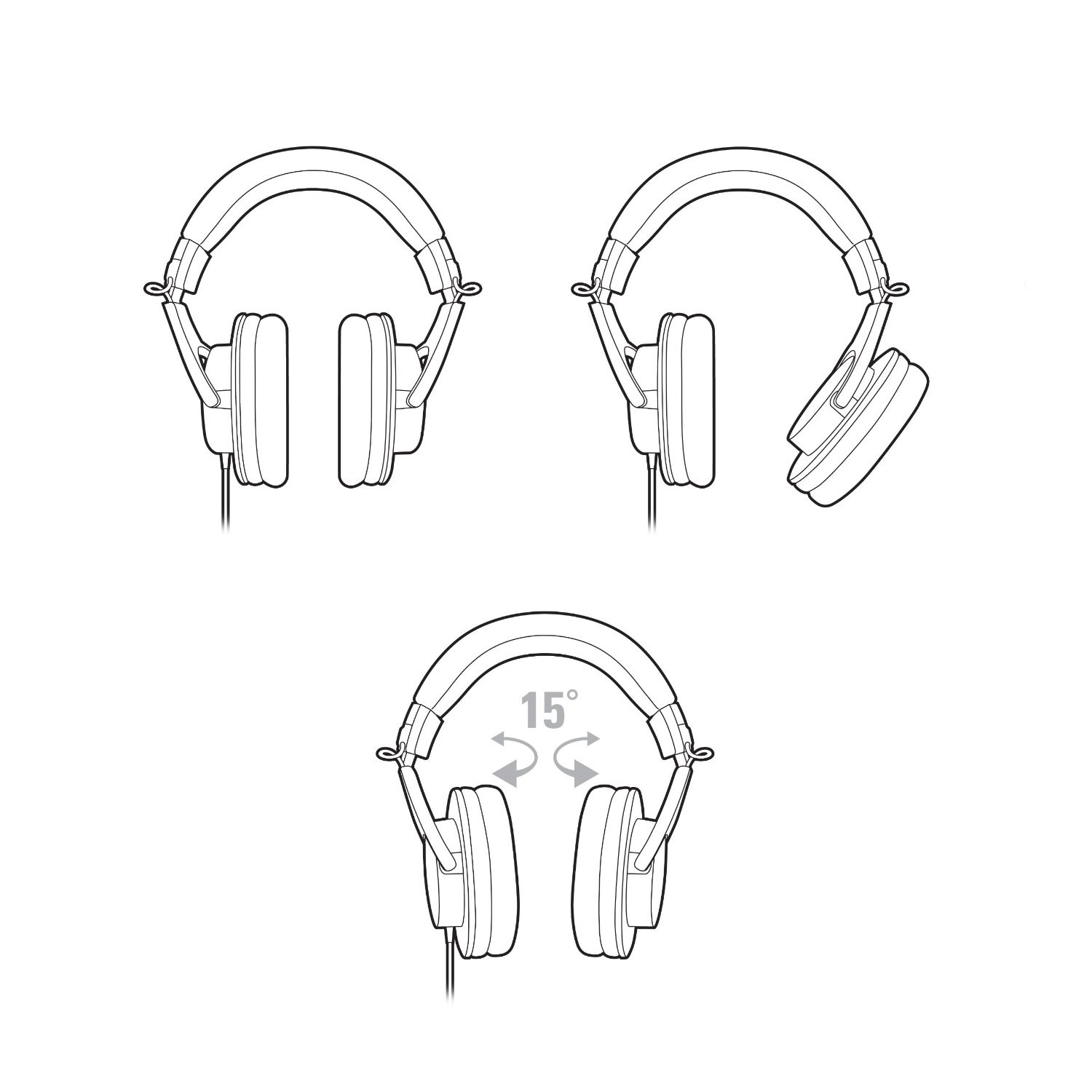 Audio-Technica ATH-M20x (obrázek 5)