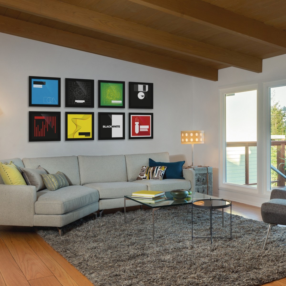 Glorious Vinyl Frame Set 12" Black (obrázek 4)