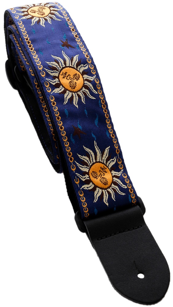 Levně Perri's Leathers 7009 Jacquard Blue Suns