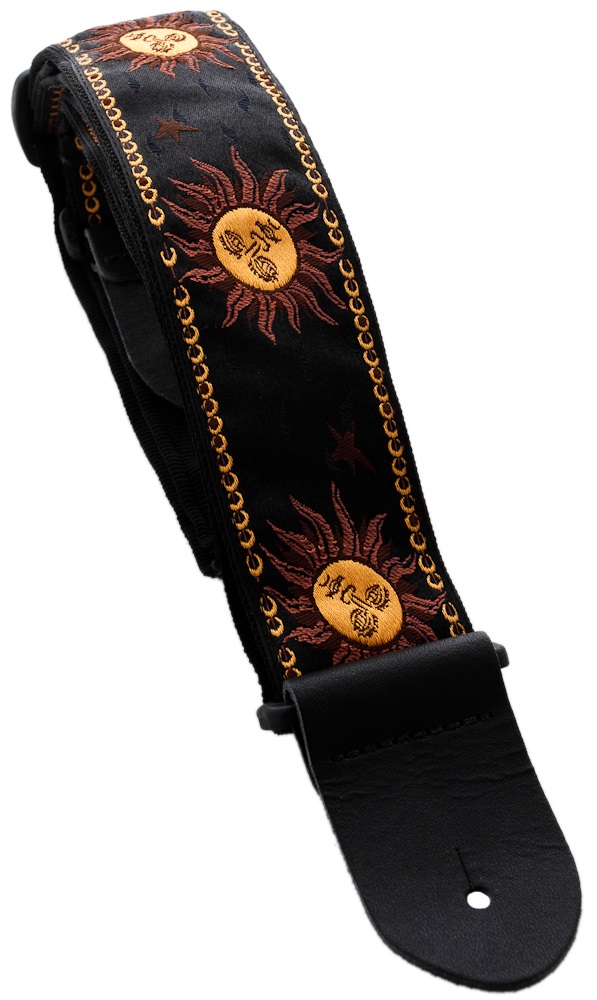 Levně Perri's Leathers 7008 Jacquard Black Suns