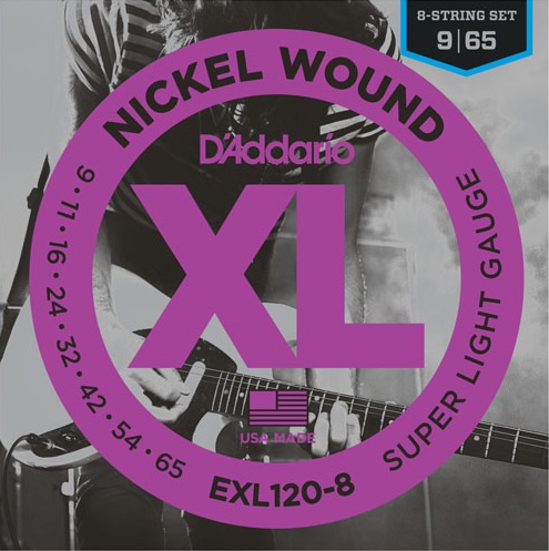 Levně D'Addario EXL120-8