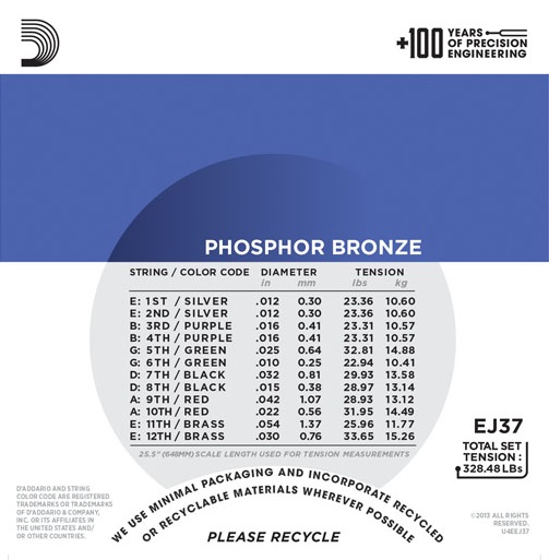D'Addario EJ37 (obrázek 3)