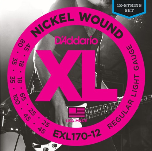 Levně D'Addario EXL170-12