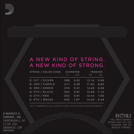 D'Addario NYXL0942-3P (obrázek 3)