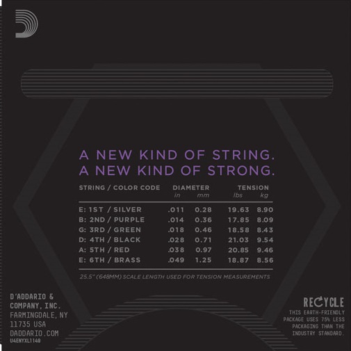 D'Addario NYXL1149-3P (obrázek 3)