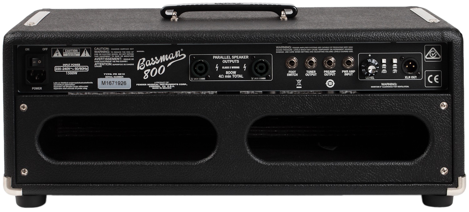 Fender Bassman 800 HD 230V EU (obrázek 6)