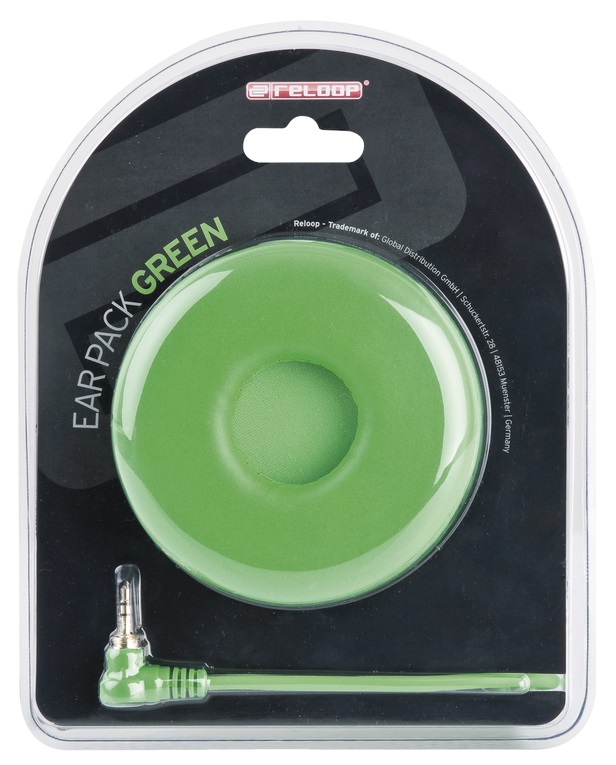 Levně Reloop Ear Pack / replacement wire (curled green)