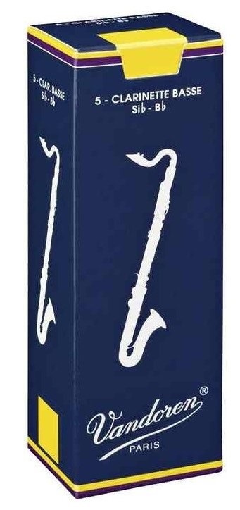 Levně Vandoren Bass Clarinet Traditional 4 - box