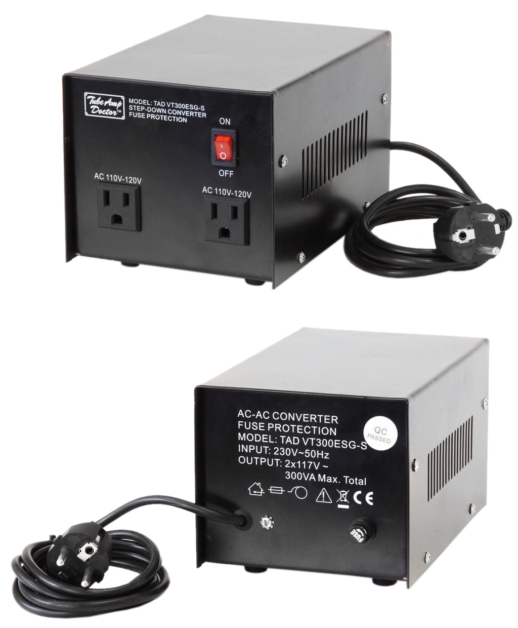 Tube Amp Doctor TAD Step-Down transformer with enclosure 300W