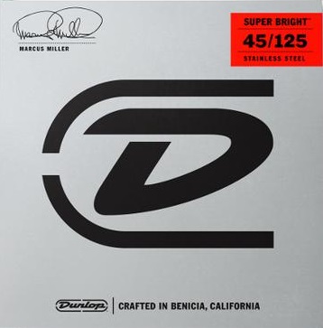 Levně Dunlop MARCUS MILLER SUPER BRIGHT BASS STRINGS SET/5