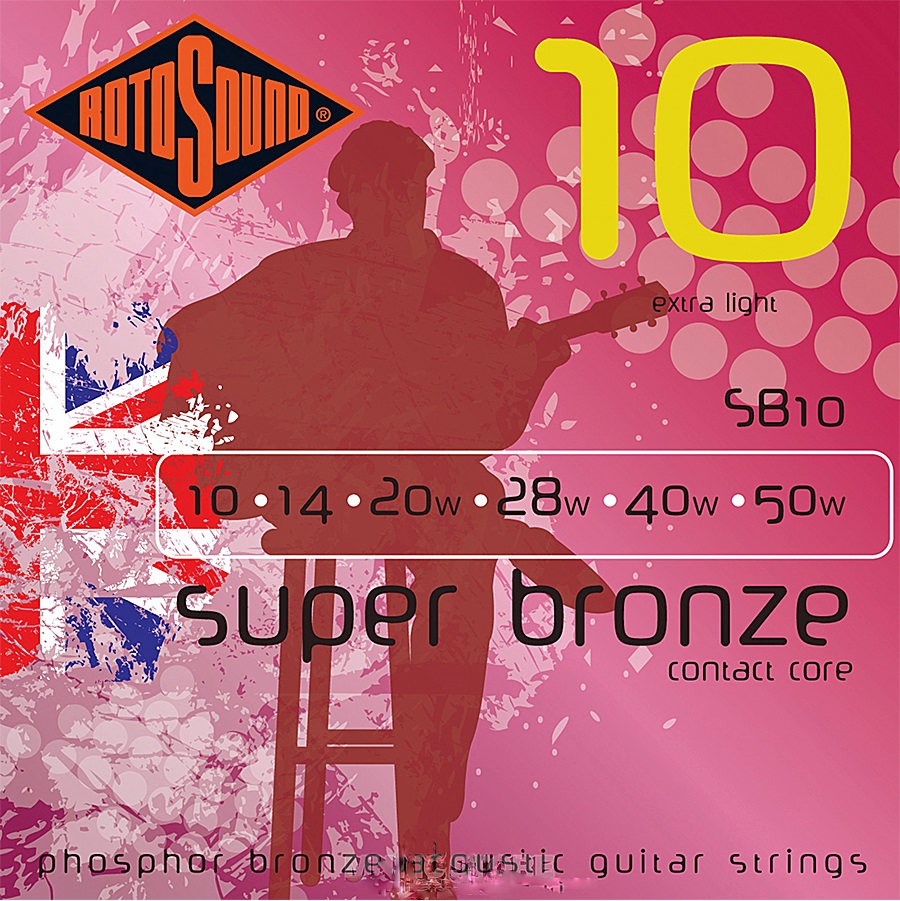 Levně Rotosound SB10 Super Bronze