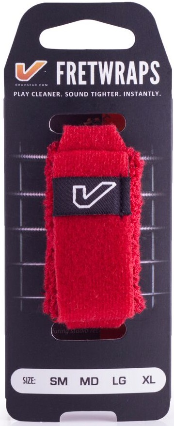 Levně Gruvgear FretWraps Fire Red Medium
