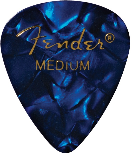 Levně Fender Medium Blue Moto