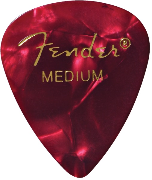 Levně Fender Medium Red Moto