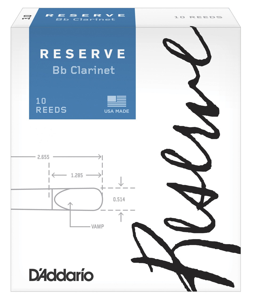 Levně D'Addario Reserve Bb Clarinet - 10 - 4.5