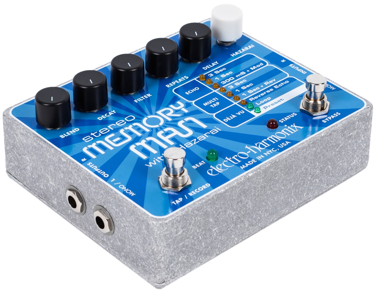 Electro-Harmonix Stereo Memory Man With Hazarai (obrázek 3)