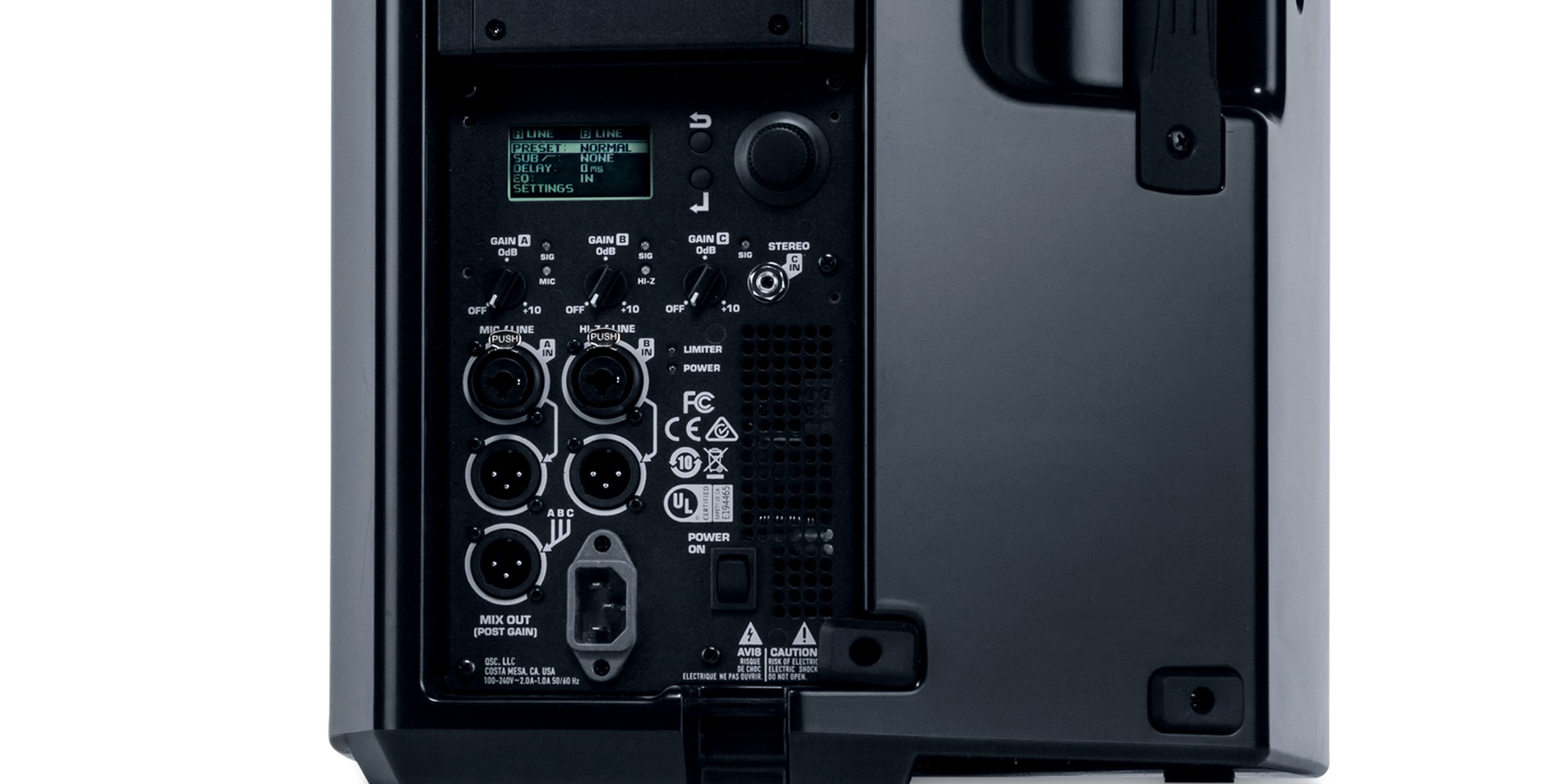QSC K12.2 (obrázek 4)