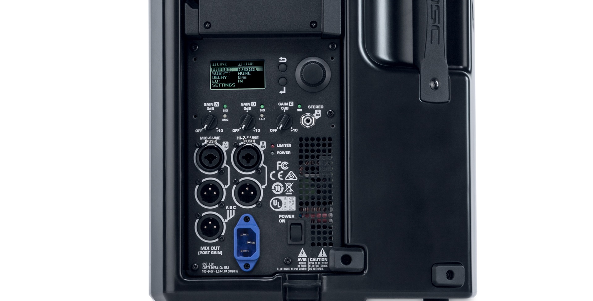 QSC K10.2 (obrázek 4)