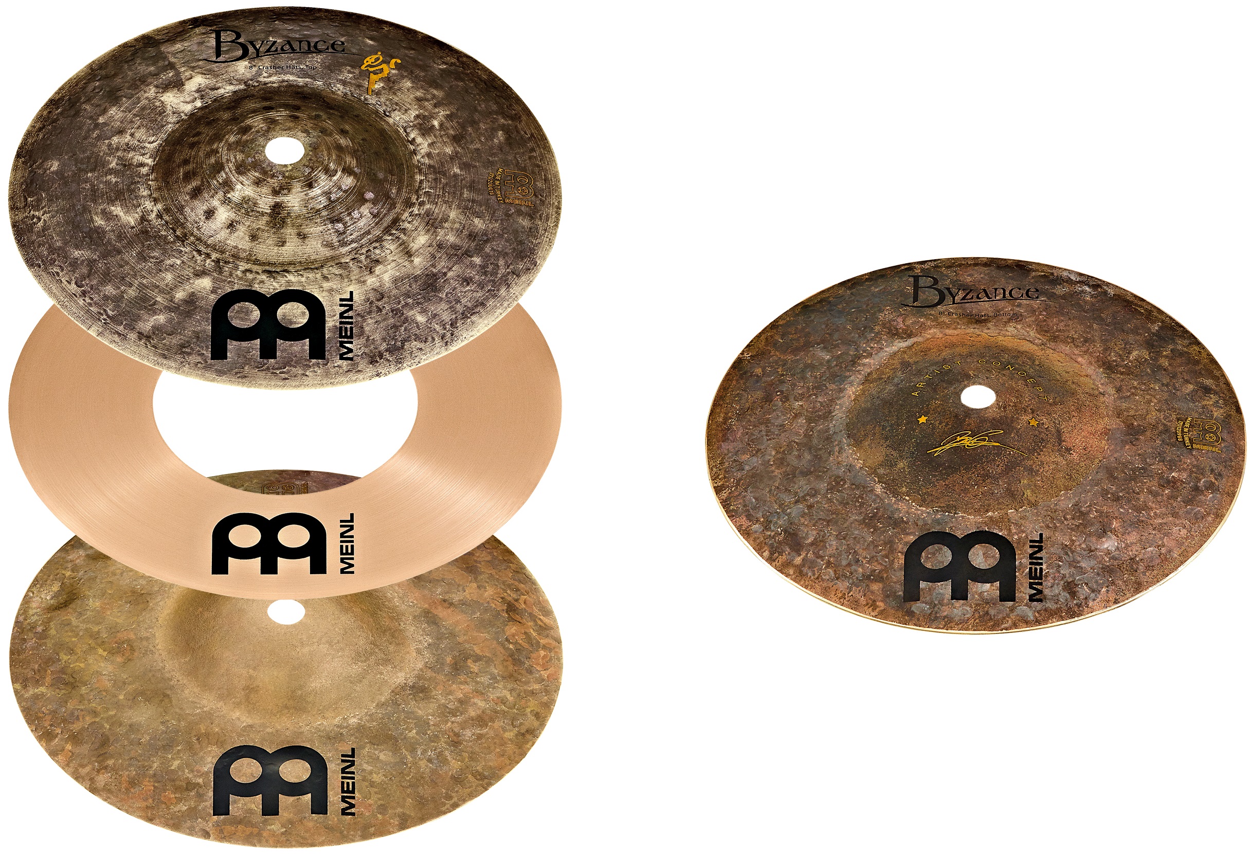 Levně Meinl 8" Benny Greb Crasher Hats