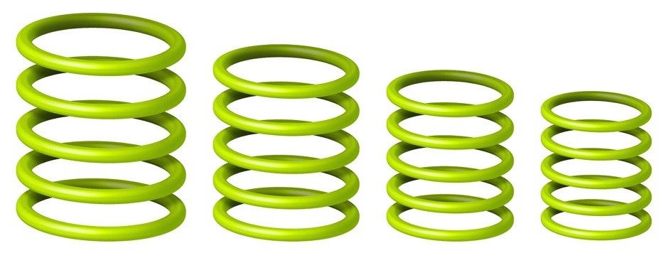 Levně Gravity Ring Pack Sheen Green