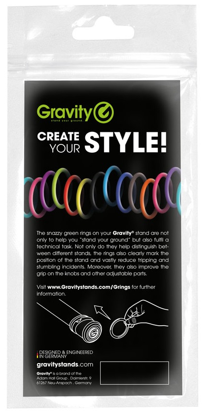 Gravity Ring Pack Concrete Grey (obrázek 3)