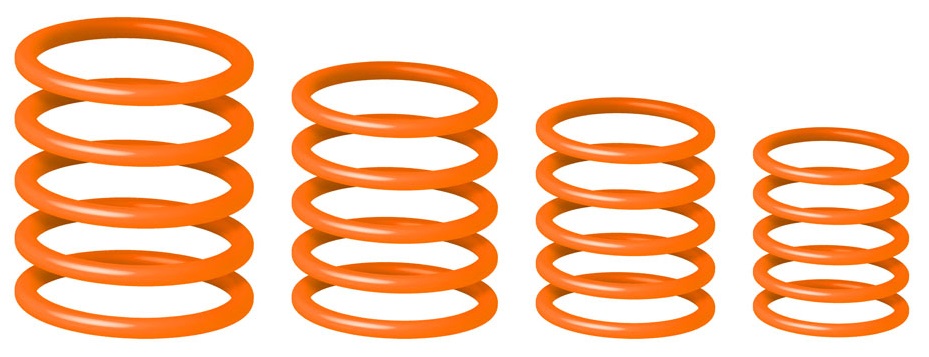 Levně Gravity Ring Pack Electric Orange