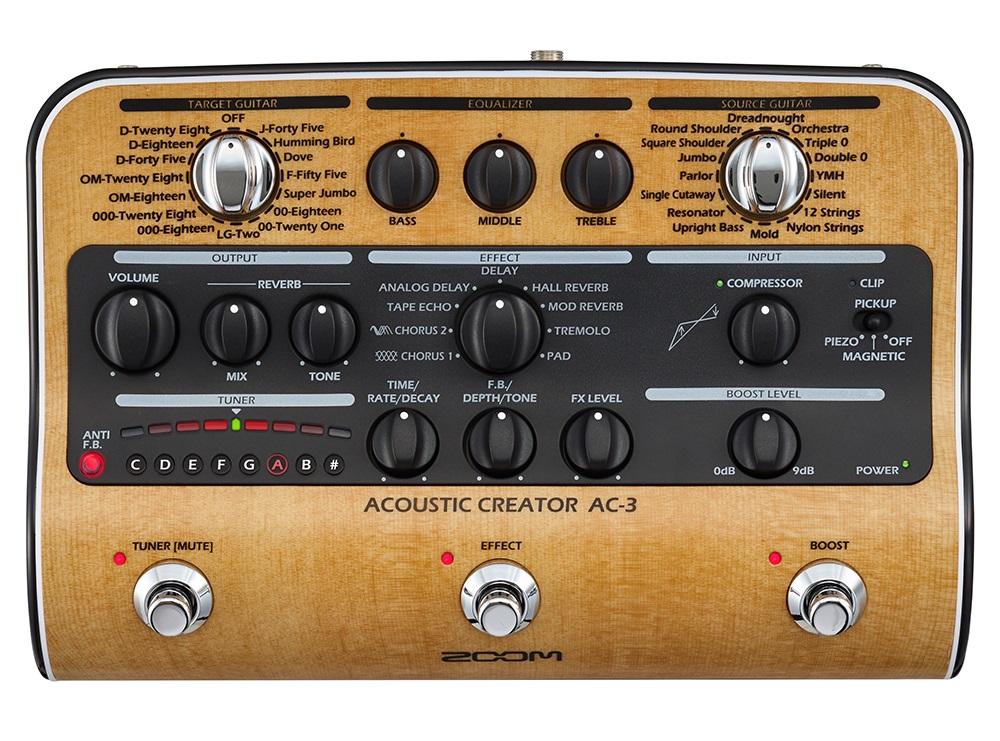 Levně Zoom AC-3 Acoustic Creator