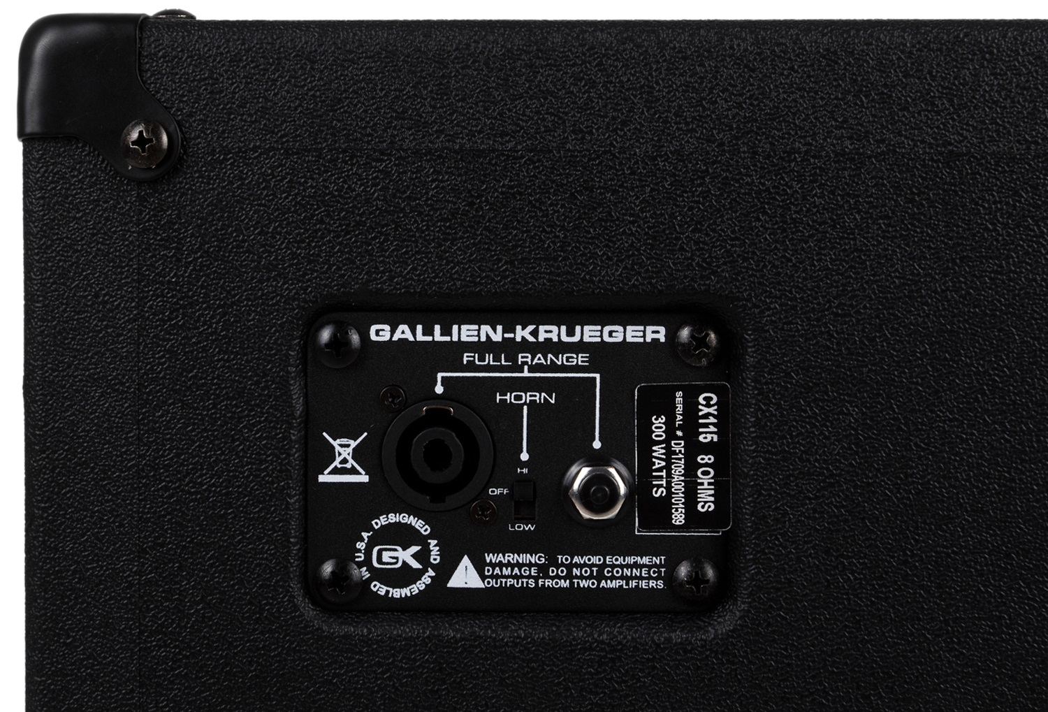 Gallien-Krueger CX 115 (obrázek 7)