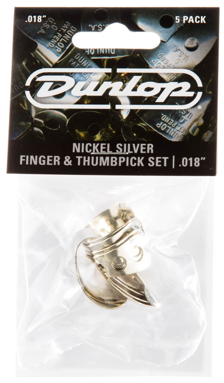 Dunlop Nickel Silver Fingerpick Set 0.018 (obrázek 3)