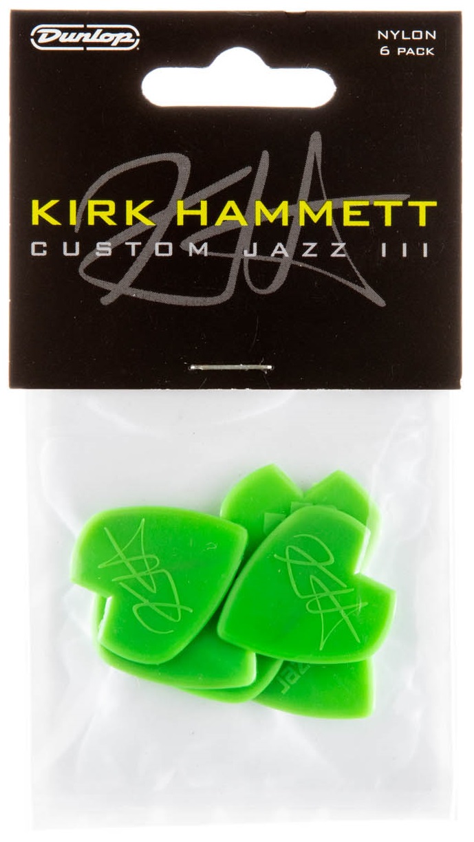 Dunlop Kirk Hammett Jazz III Green (obrázek 4)