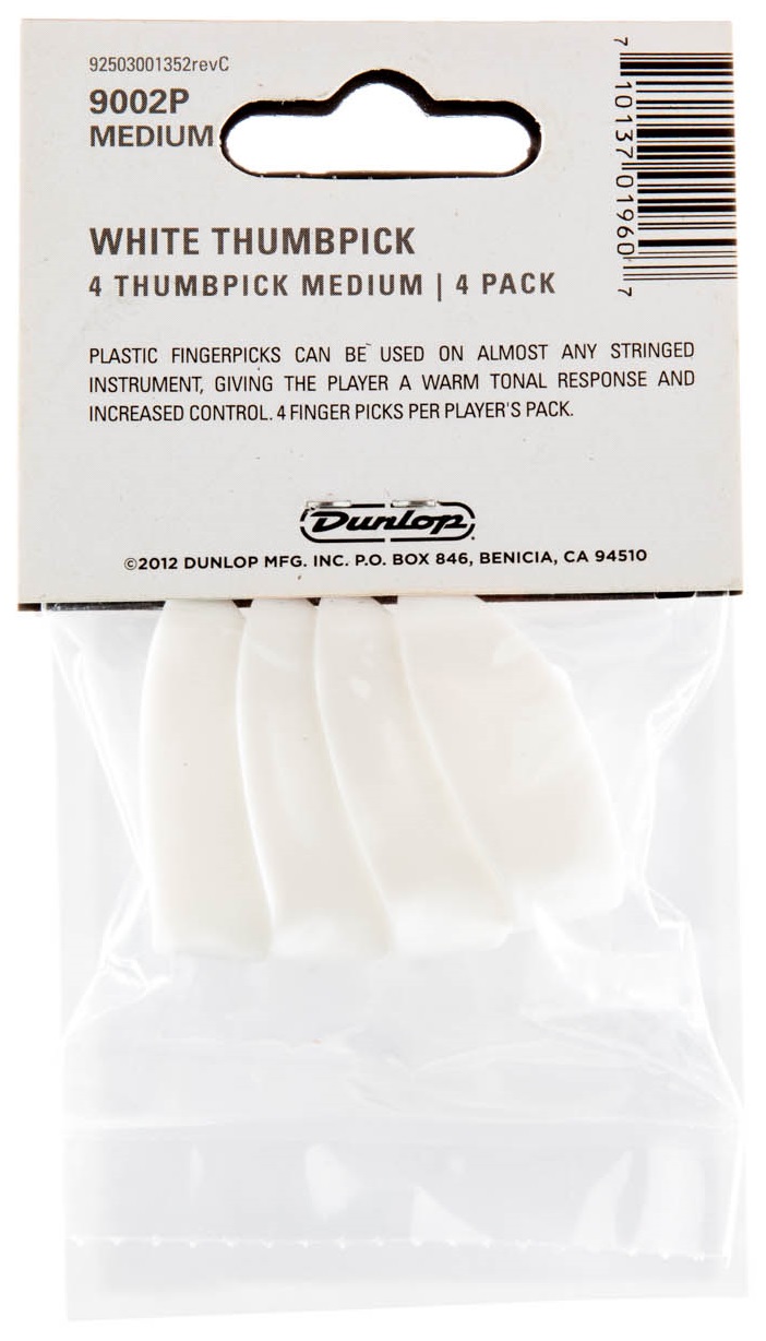 Dunlop Thumbpicks White M (obrázek 5)