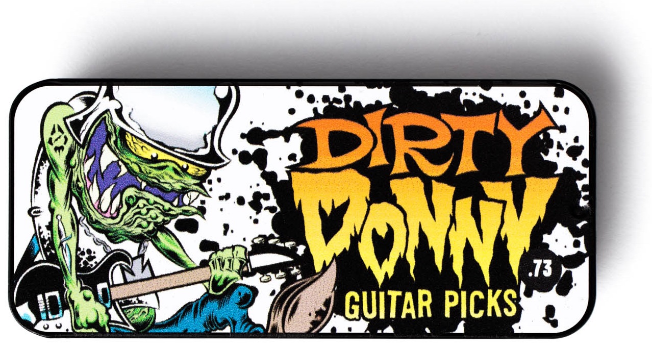 Dunlop Dirty Donny Blackline Art Pick Tin 0.73 (obrázek 3)