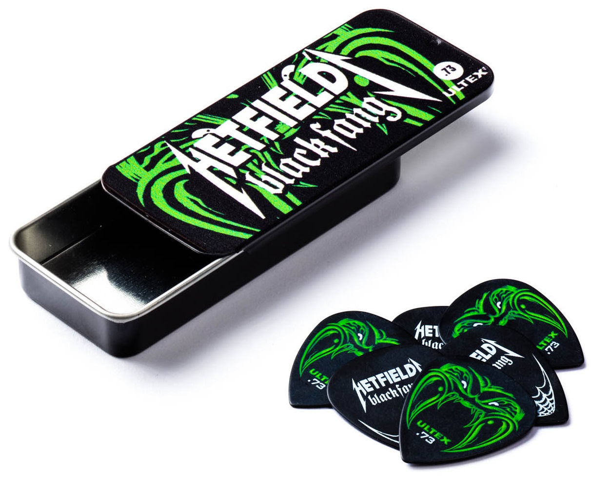 Levně Dunlop Hetfield Black Fang 0.73 Pick Tin
