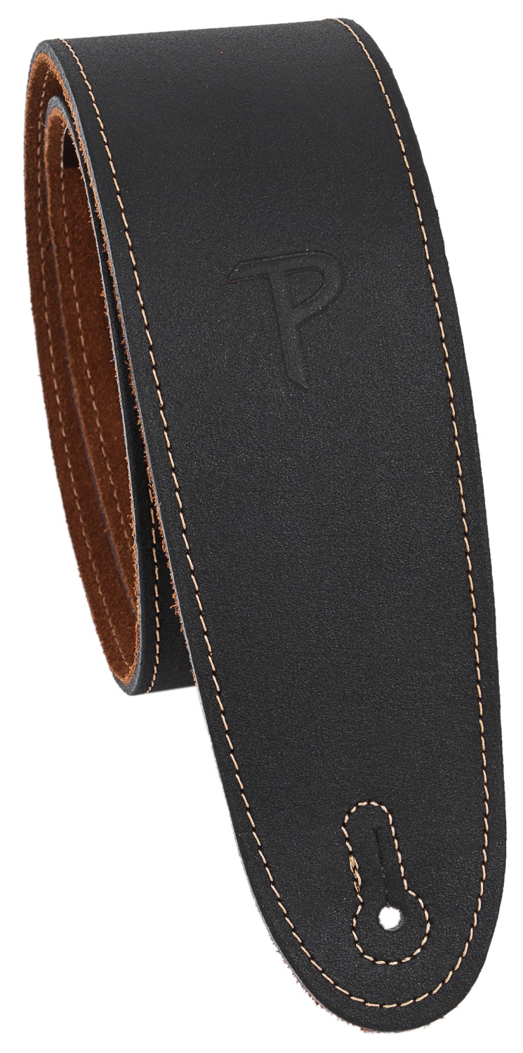 Levně Perri's Leathers 6626 Reversible Leather & Suede Brown