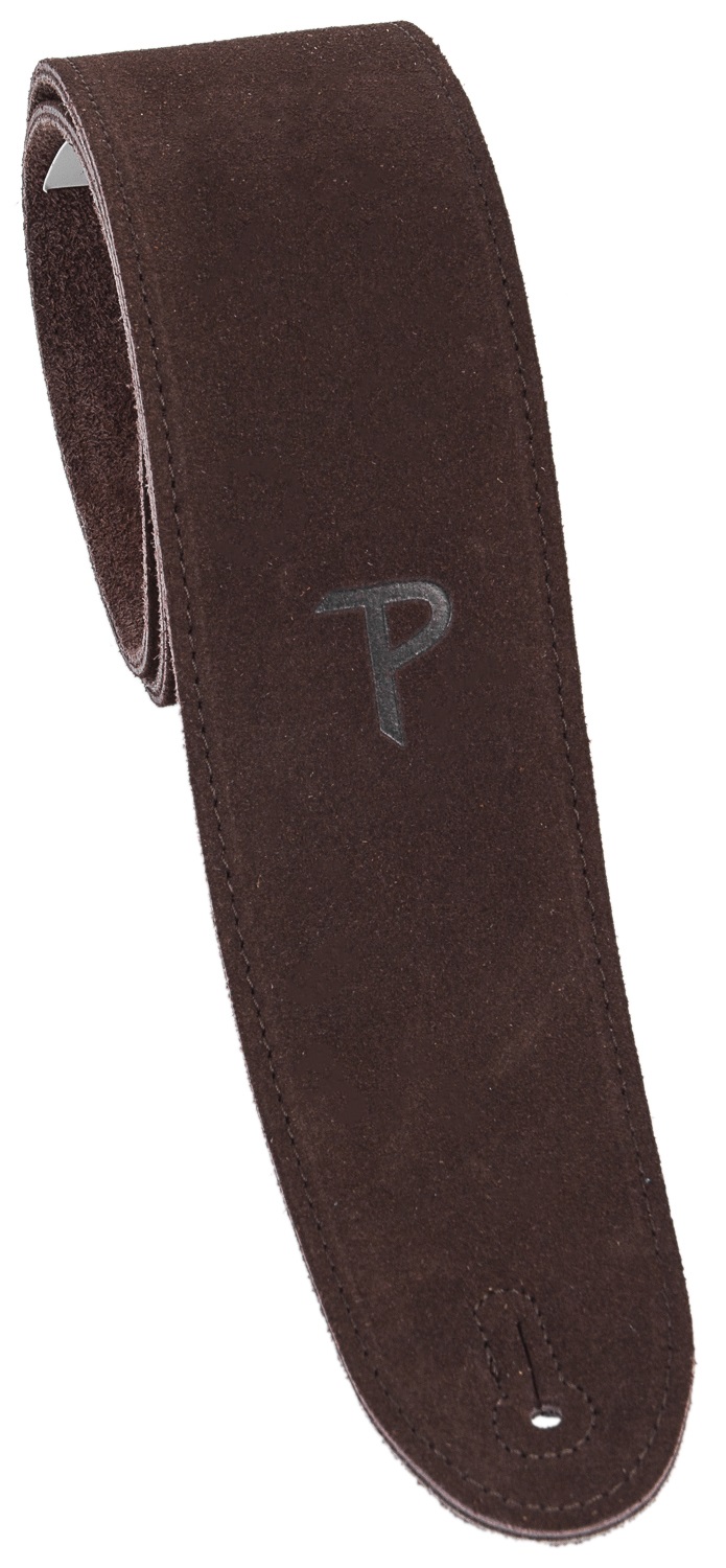Levně Perri's Leathers 201 Soft Suede Dark Brown