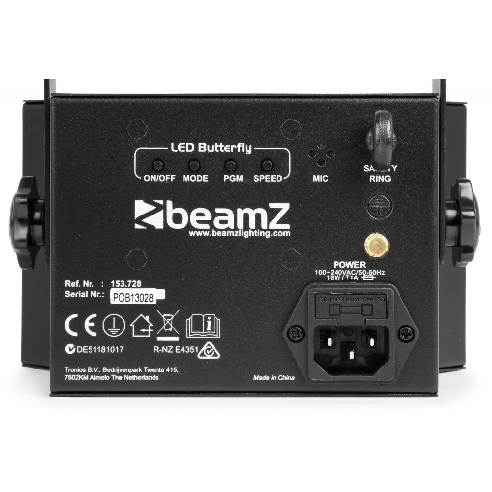 BeamZ LED Butterfly with Strobe (obrázek 3)