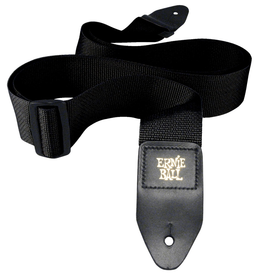 Levně Ernie Ball Polypro Strap Black
