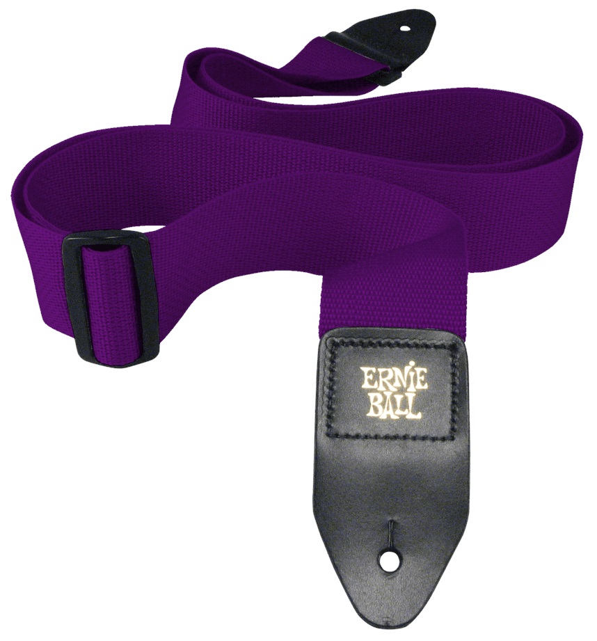 Levně Ernie Ball Polypro Strap Purple